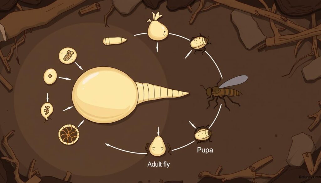 maggot life cycle