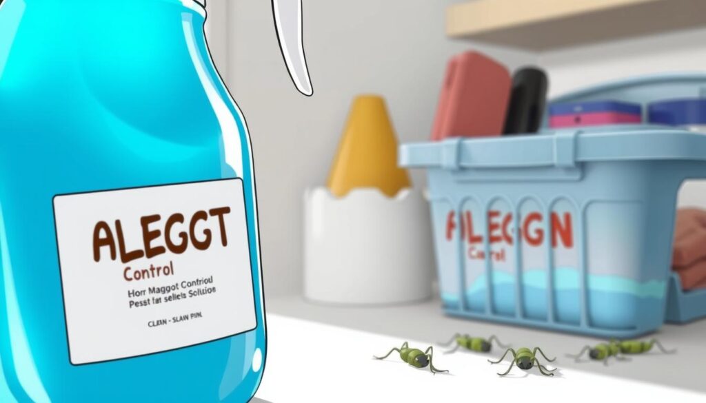 Maggot Control Bleach Solution