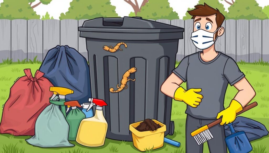 bin cleaning safety