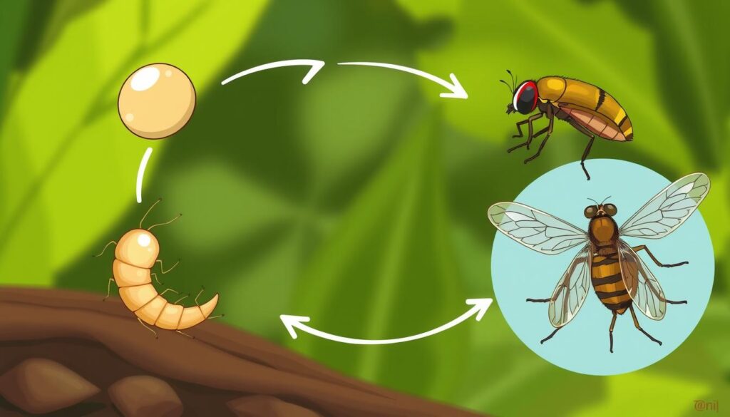 fly development stages