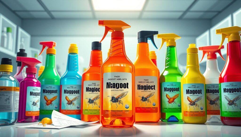 insecticides for maggots