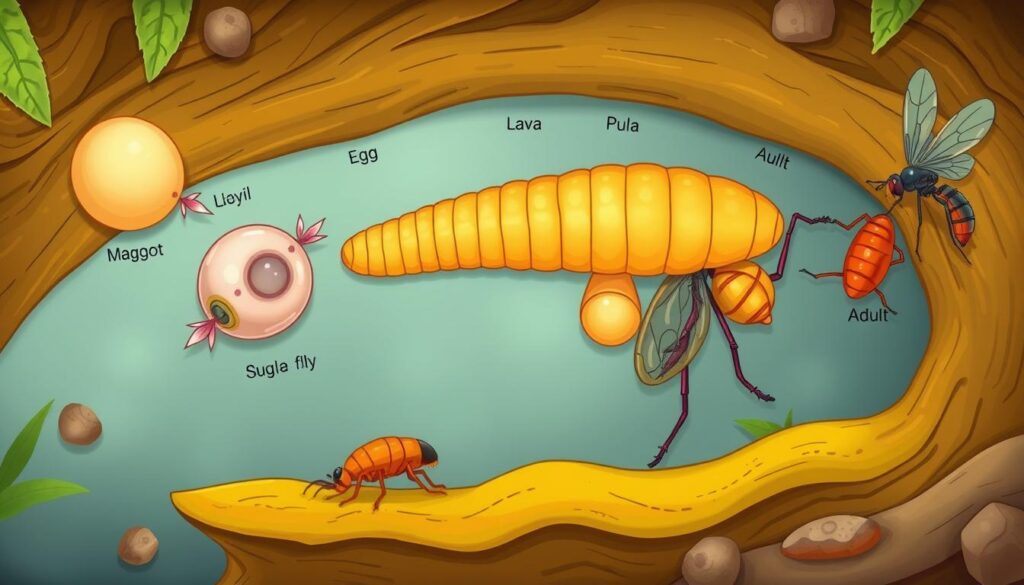 maggot life cycle