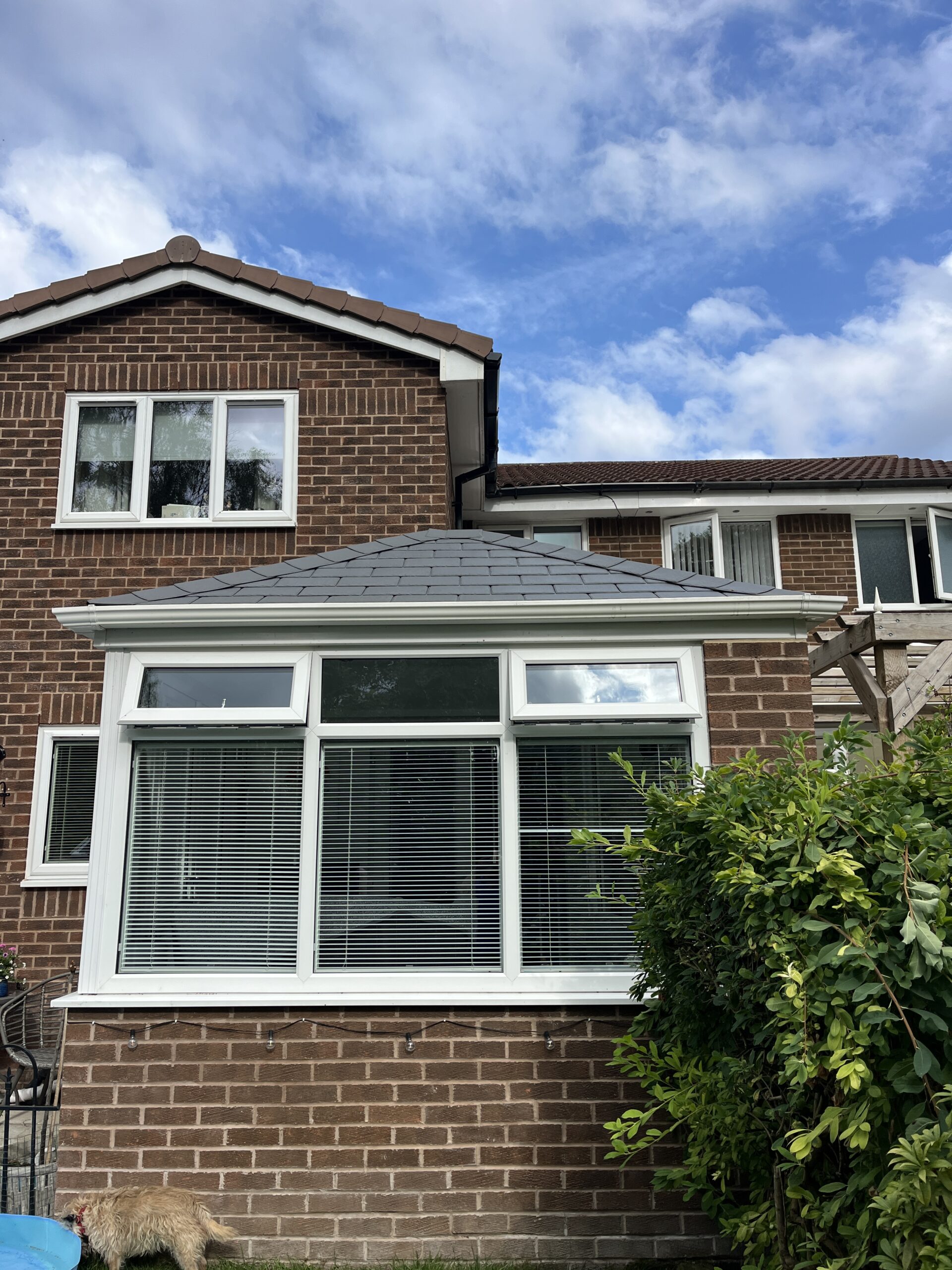 before photo of gutter cleaning in Warrington