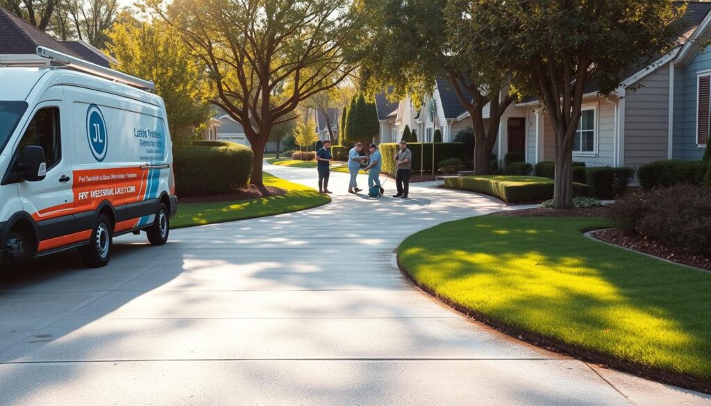 local driveway cleaning service areas